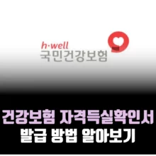 건강보험-자격득실확인서-발급