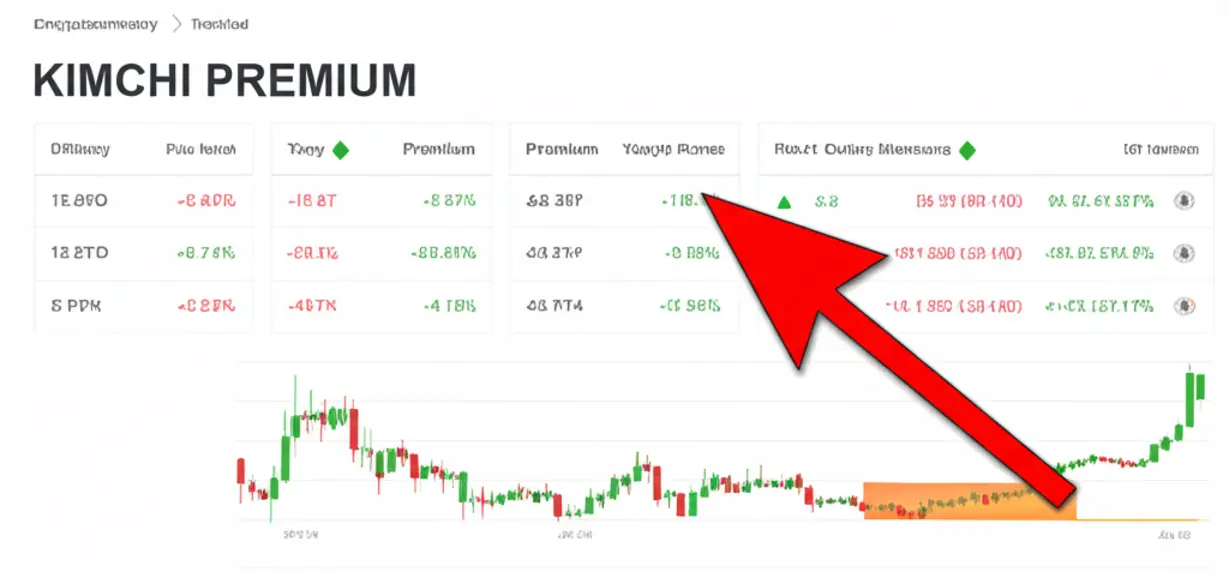 Kimchi Premium Tracking Site