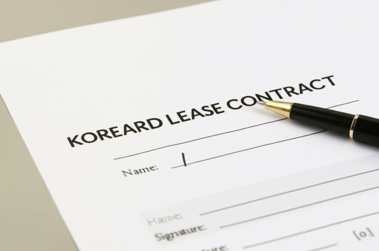 Korean Lease Agreement Detail