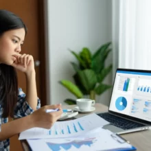 Young-adult-managing-finances-for-student-loan-repayment-after-graduation