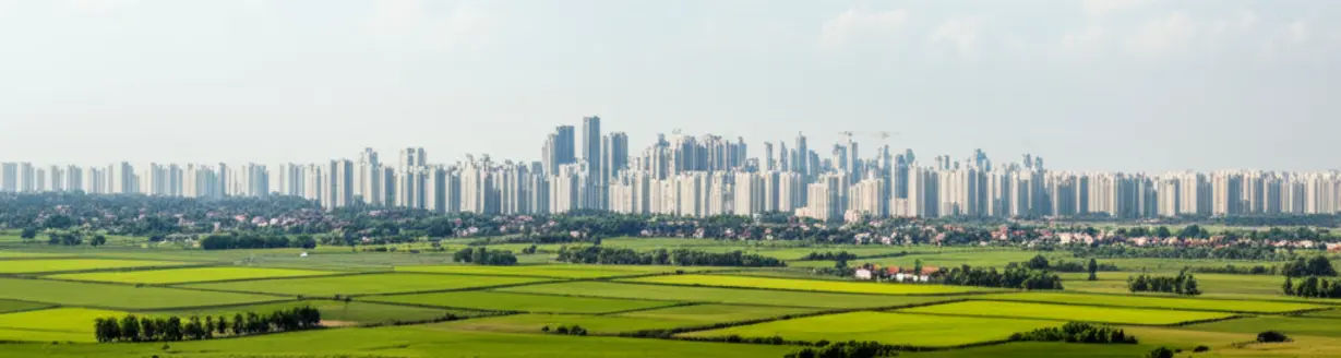 Urban Expansion vs Rural Calm