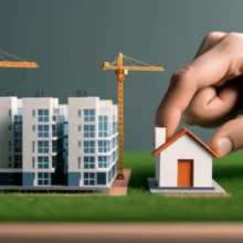 Cute-3D-image-representing-successful-real-estate-application-in-a-new-city.