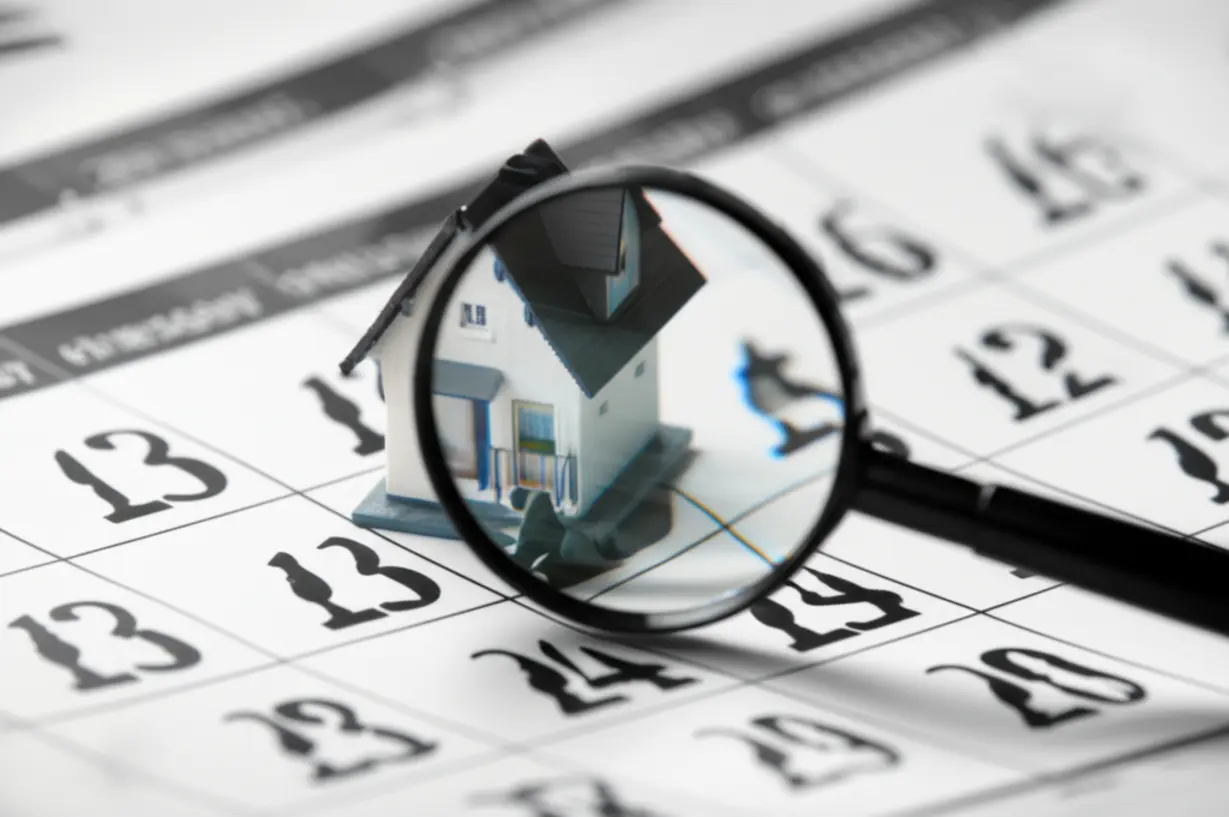 Cute-3D-rendering-showing-a-calendar-with-