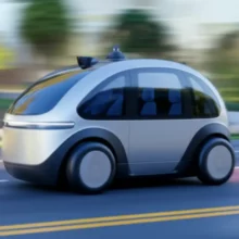 도로-위를-달리는-귀여운-3D-테슬라-자율주행-로보택시-이미지.-미래-교통-혁명을-상징합니다.