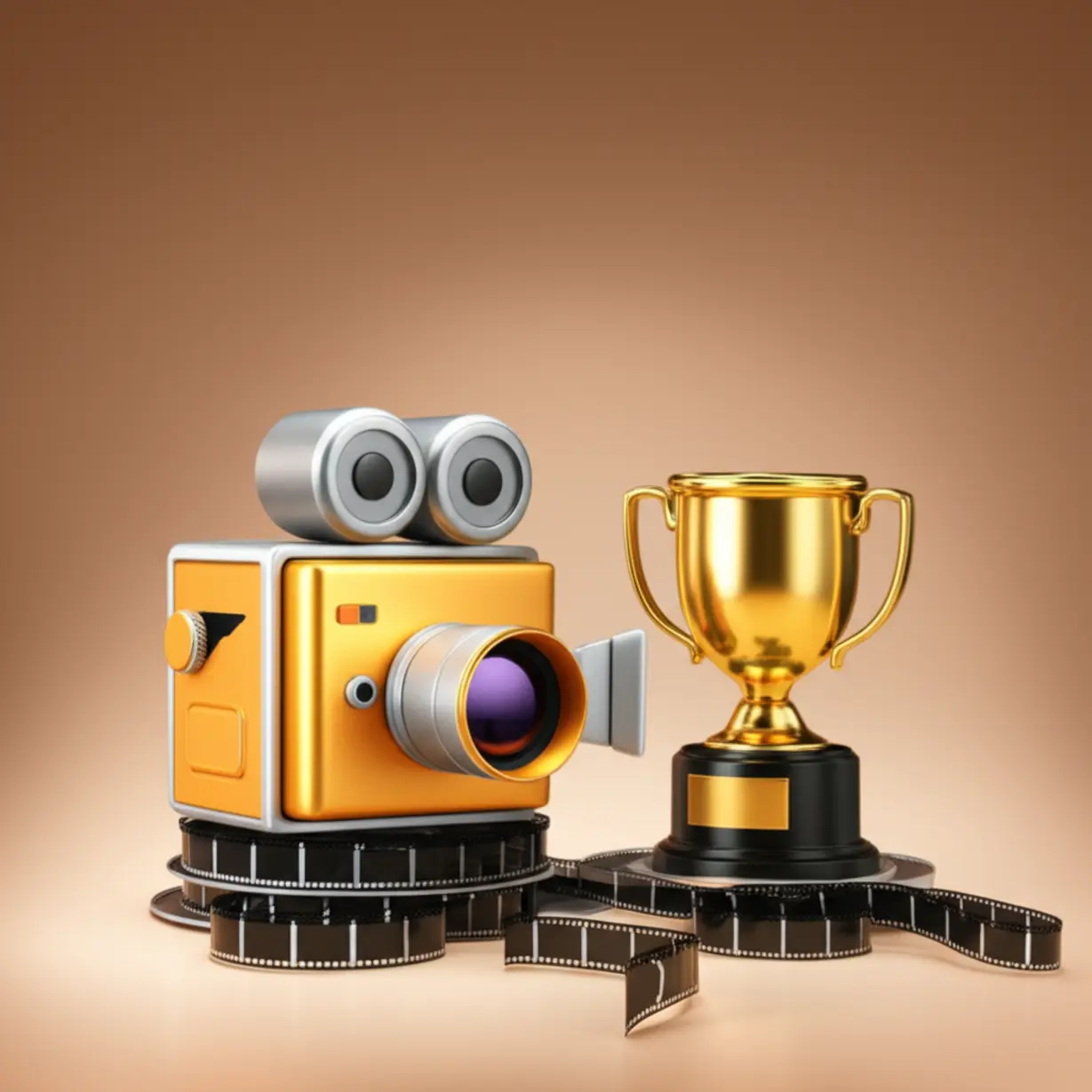 충무로의-성공적인-제작자-장원석-대표의-업적을-상징하는-귀여운-3D-이미지입니다.-황금색-카메라와-트로피가-보입니다.