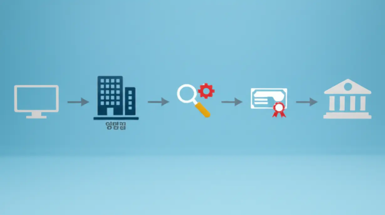 신용보증기금-사업자대출-신청-단계별-절차를-보여주는-3D-이미지