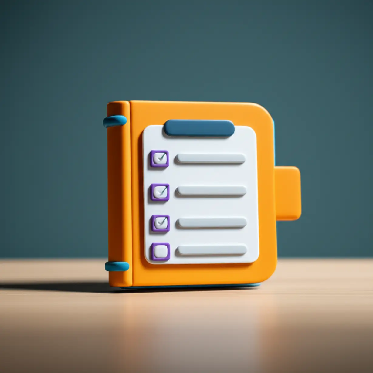 규칙-체크리스트를-나타내는-귀여운-3D-이미지