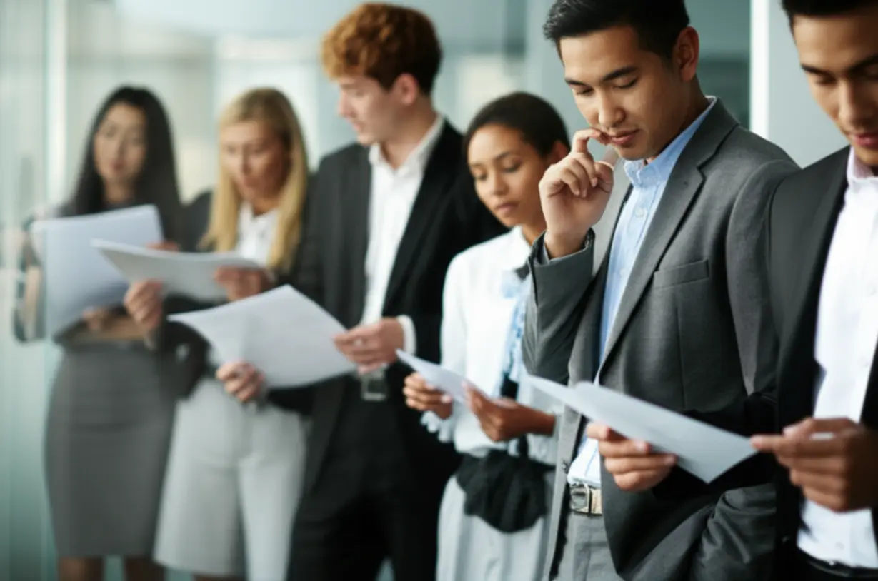 Group-of-young-adults,-diverse-in-appearance,-symbolizing-the-range-of-potential-applicants-for-a-welfare-program.