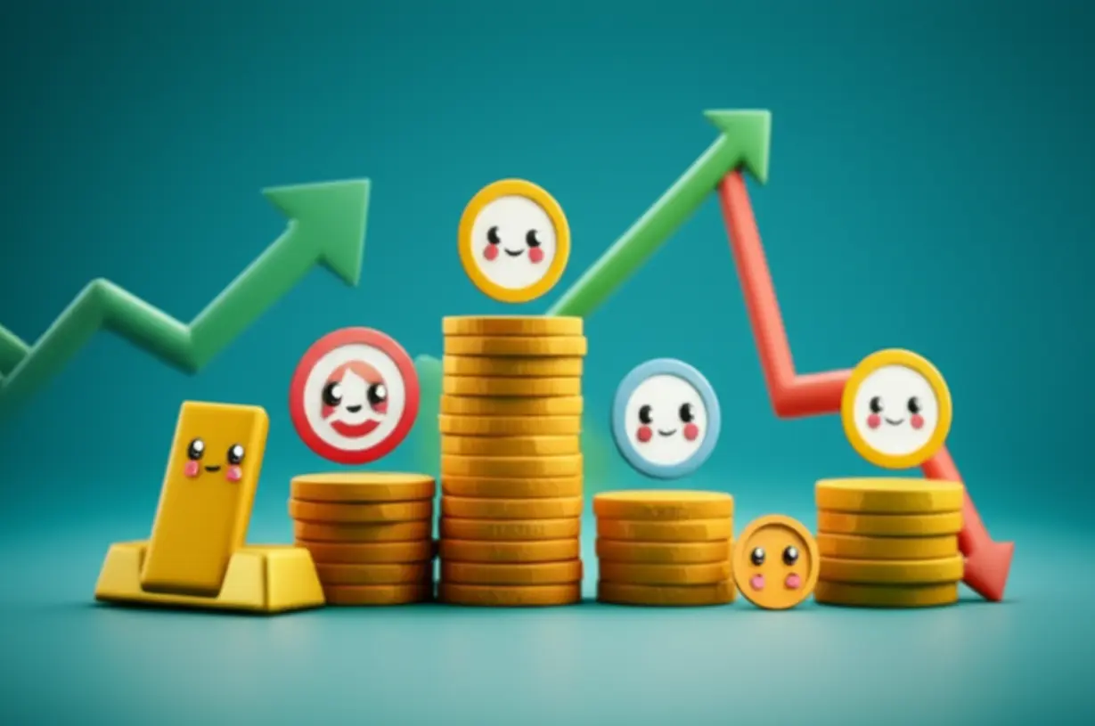 중동-위기-발생-후-글로벌-금융시장의-반응을-보여주는-귀여운-3D-이미지