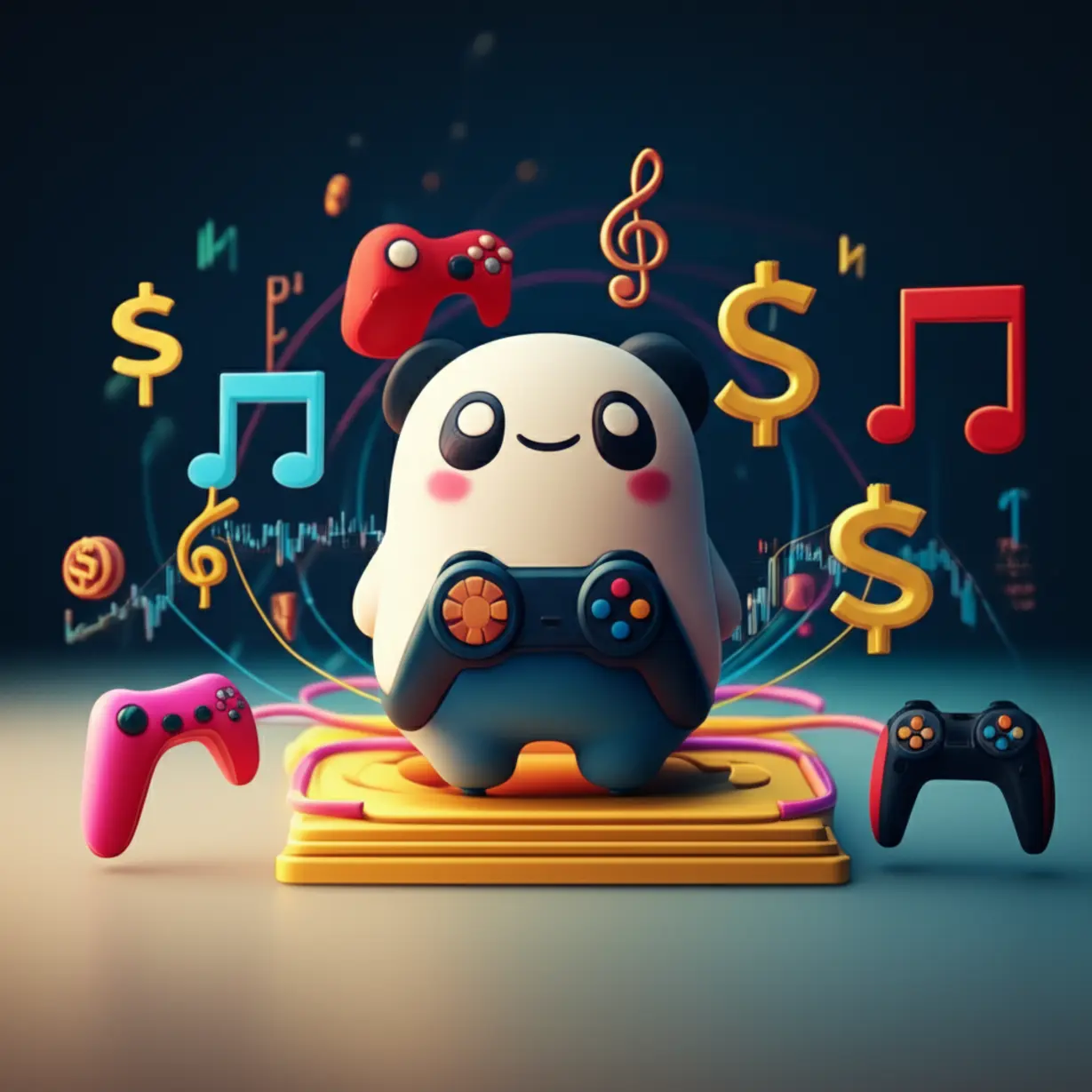 Symbolic-representation-of-foreign-investment-connecting-with-Korean-culture-and-technology-assets.