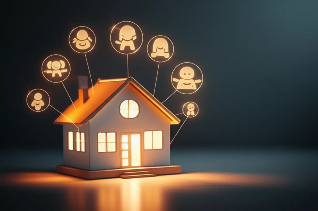 다자녀-특별공급-제도의-중요성을-나타내는-따뜻한-느낌의-3D-이미지