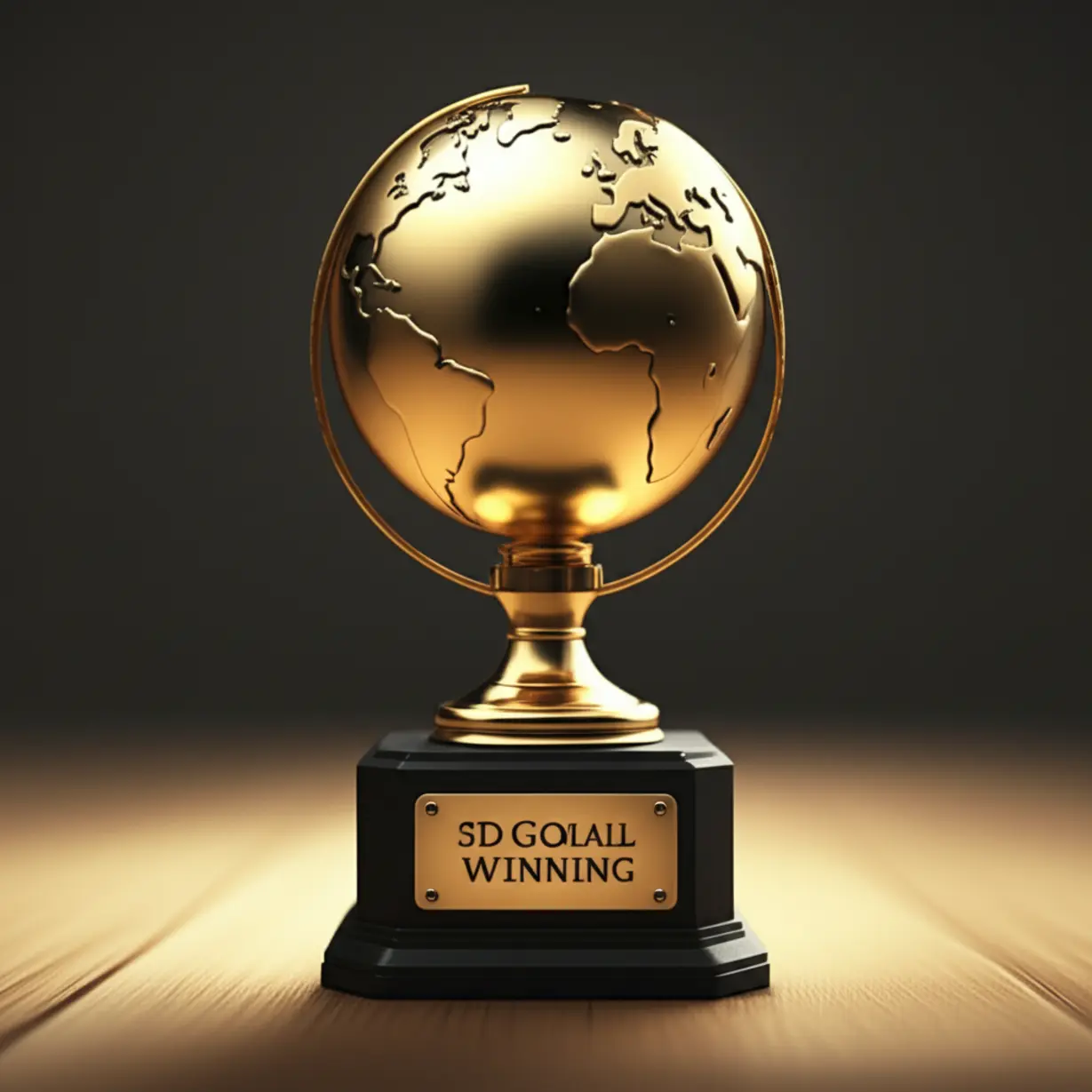 작은-지구본-무늬가-새겨진-황금색-트로피-이미지.-방탄소년단-뷔-씨가-세계-최고-미남-1위에-선정된-영예를-나타냅니다.