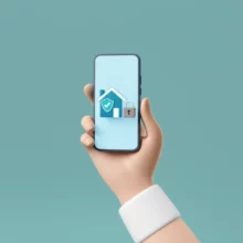 An-image-symbolizing-safe-Jeonse-contracts-with-a-phone-and-secure-house-icon.