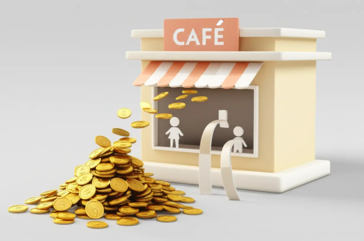 돈이-건물로-들어가-다른-곳으로-흐르는-귀여운-3D-절세-그림