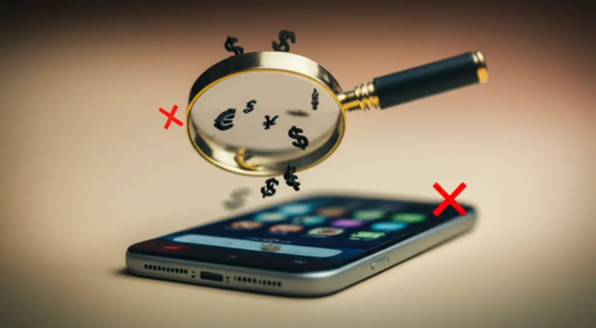 단통법-폐지-후-휴대폰-지원금-계약을-꼼꼼히-확인하고-비교하는-모습을-상징하는-3D-돋보기와-스마트폰-이미지