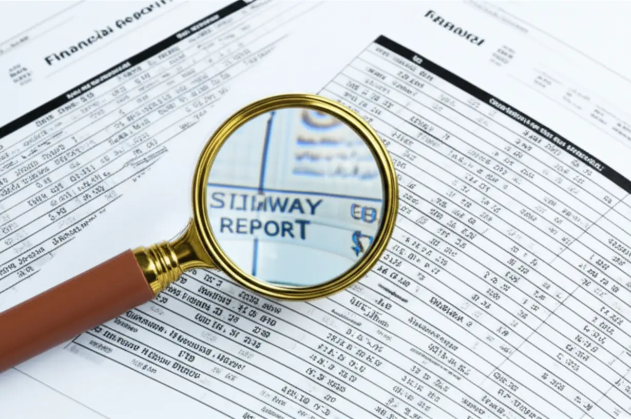 LG엔솔-정정공시-내용과-이전-공시를-비교하는-돋보기와-문서들의-귀여운-3D-이미지