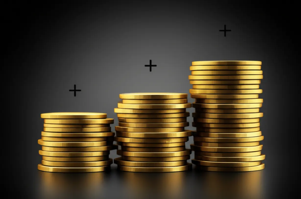 국민연금-보험료-인상이-소득-구간별로-다르게-적용됨을-나타내는-귀여운-3D-이미지