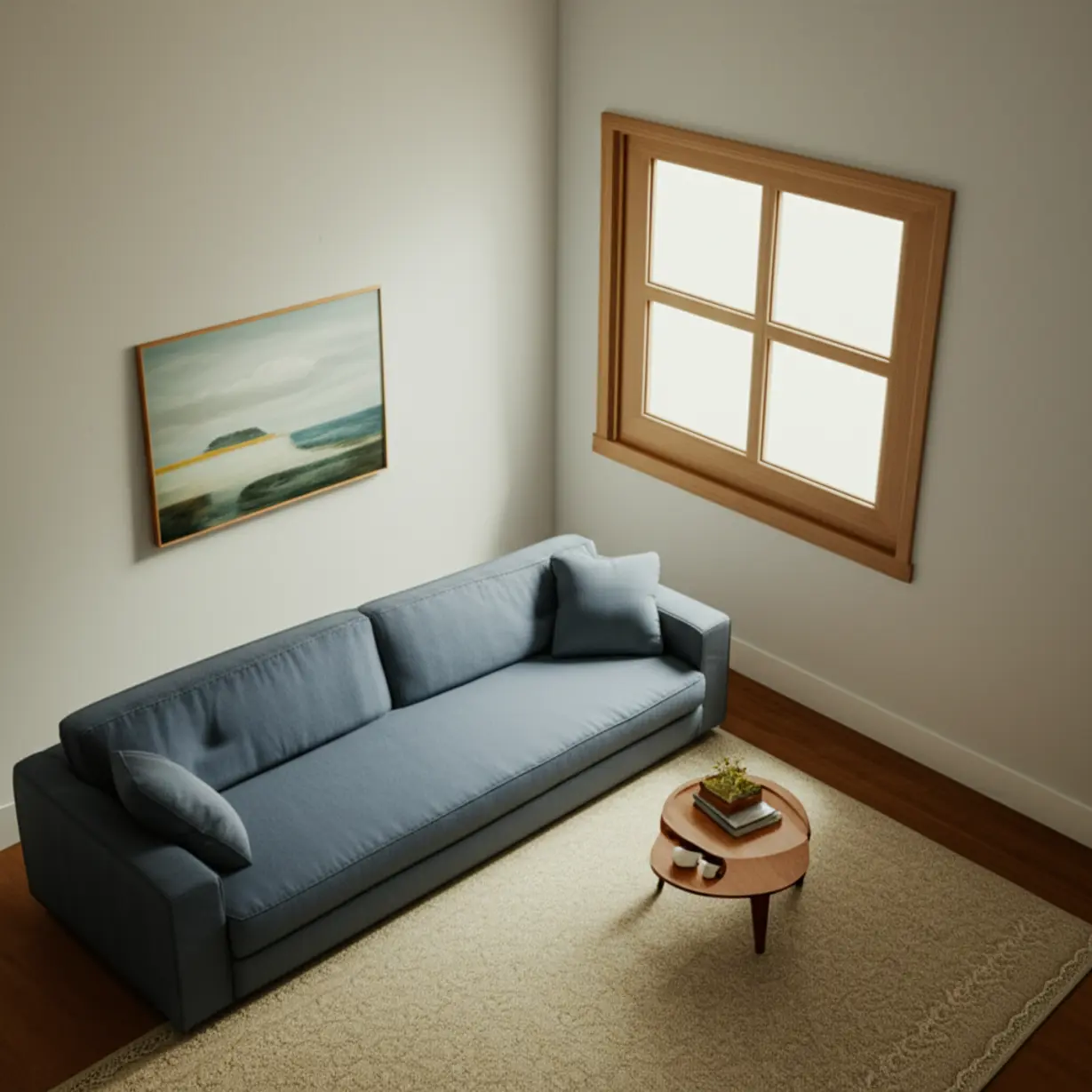 따뜻하고-아늑한-분위기의-귀여운-3D-거실-내부-모습.-우리-가족이-실제로-생활하는-