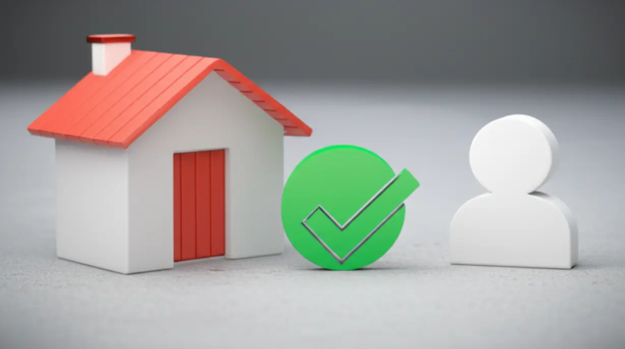 서울-올림픽파크포레온-줍줍-청약-자격을-나타내는-귀여운-3D-집과-사람-아이콘입니다.