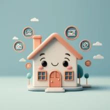 627-부동산-대책,-이재명-정부-부동산-정책,-향후-부동산-시장-전망-등-복잡한-부동산-이야기를-귀여운-3D-집과-관련-아이콘으로-표현한-그림입니다.