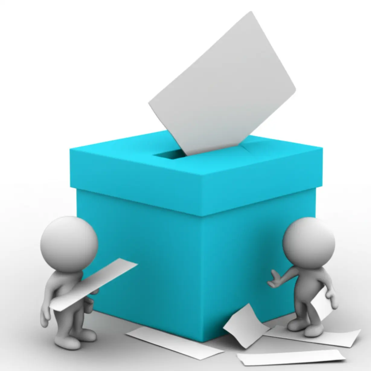 대주주의-영향력이-큰-일반-이사-선임-투표-방식을-묘사한-3D-그림