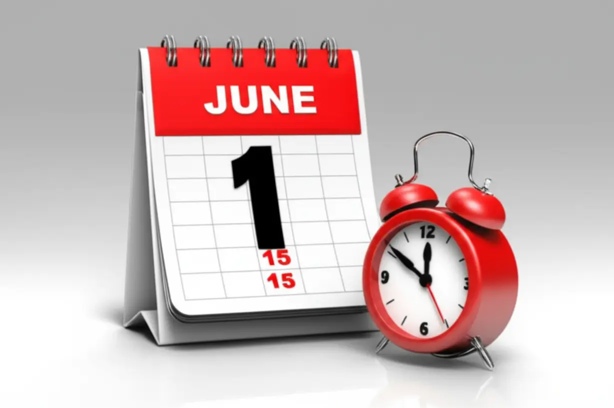 종합부동산세-과세-기준일-6월-1일과-납부-기간-12월-1일~15일이-표시된-귀여운-3D-달력과-시계.-중요한-세금-날짜를-상징.