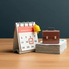 상해보험-직업변경-통지의무를-알리는-달력과-보험서류-이미지,-소중한-보험금을-지키는-방법-안내.