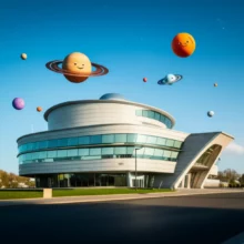 제주-항공우주박물관-외관,-제주-실내-가볼만한-곳,-제주-비오는-날-아이랑