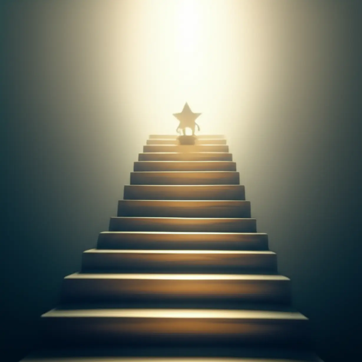 로제-님의-성공이-끊임없는-노력과-도전의-결과임을-보여주는-귀여운-3D-이미지.-작은-상징이-빛을-향해-언덕을-오르고-있습니다.