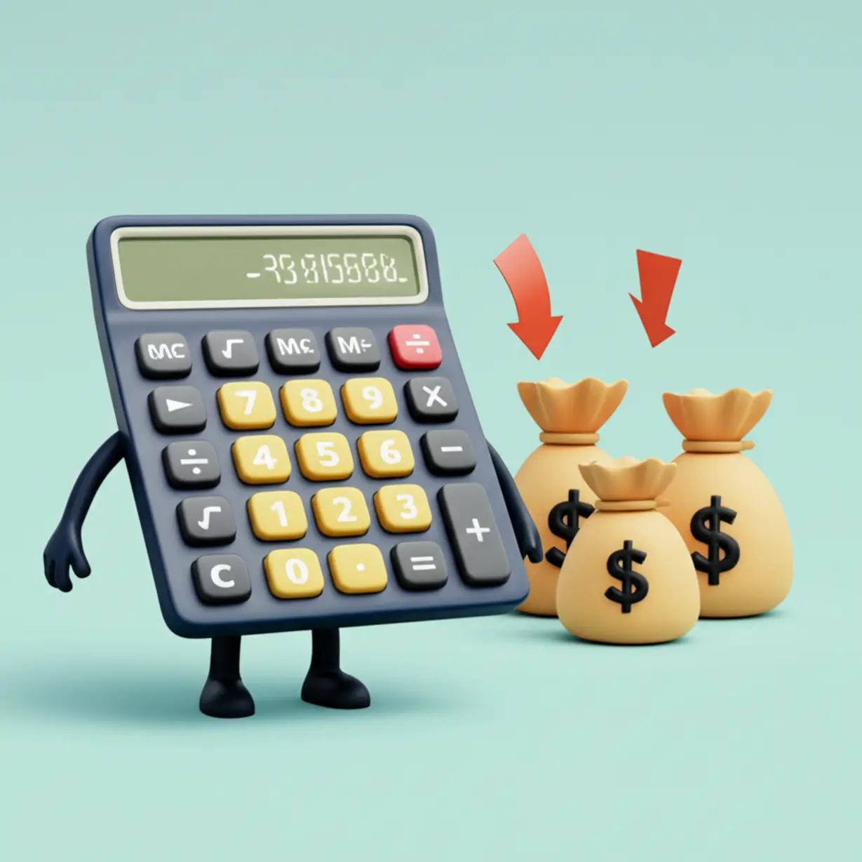 카카오뱅크-해외송금-수수료가-저렴해져-부담이-줄어든-모습을-나타내는-그림