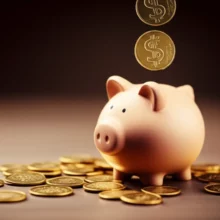 국민연금-보험료-인상-및-기준소득월액-조정-관련-귀여운-3D-이미지-저금통에-동전이-쌓이는-모습