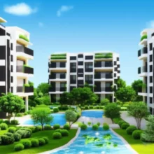 평택-브레인시티에-새로-지어지는-중흥S클래스-아파트의-모형도와-같은-모습.-깨끗하고-현대적인-외관의-새-아파트-단지가-푸른-나무와-함께-조화롭게-어우러진-풍경.