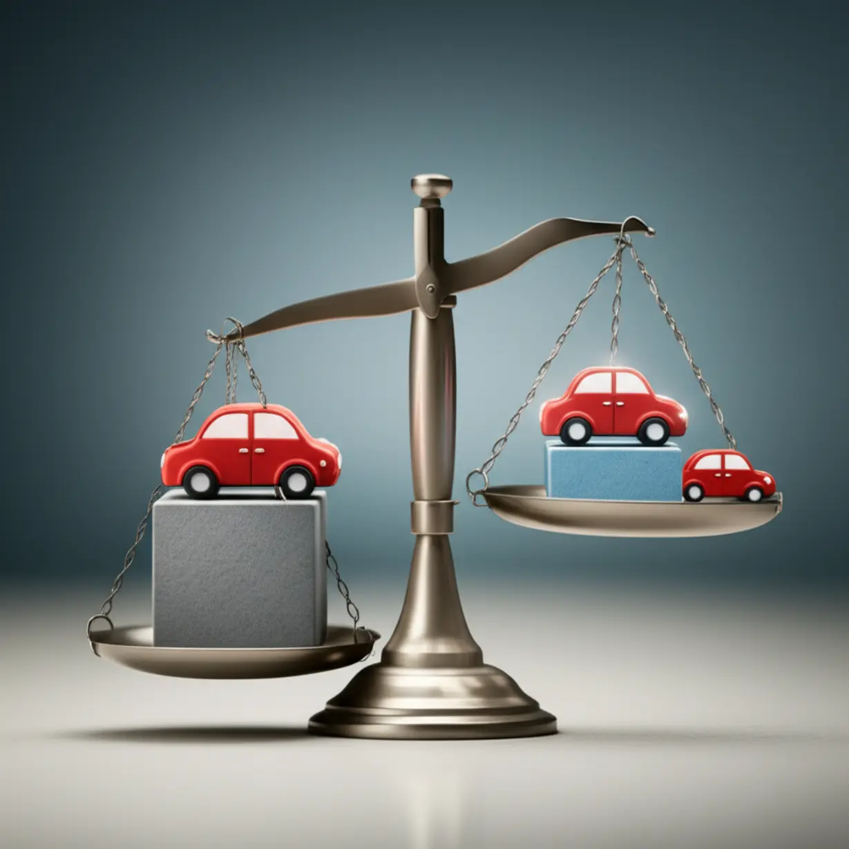 한쪽에는-큰-무게,-다른-쪽에는-작은-무게가-올려진-귀여운-3D-저울-이미지,-현대차와-기아의-관세-부담이-줄어들어-균형을-찾는-모습을-상징합니다.