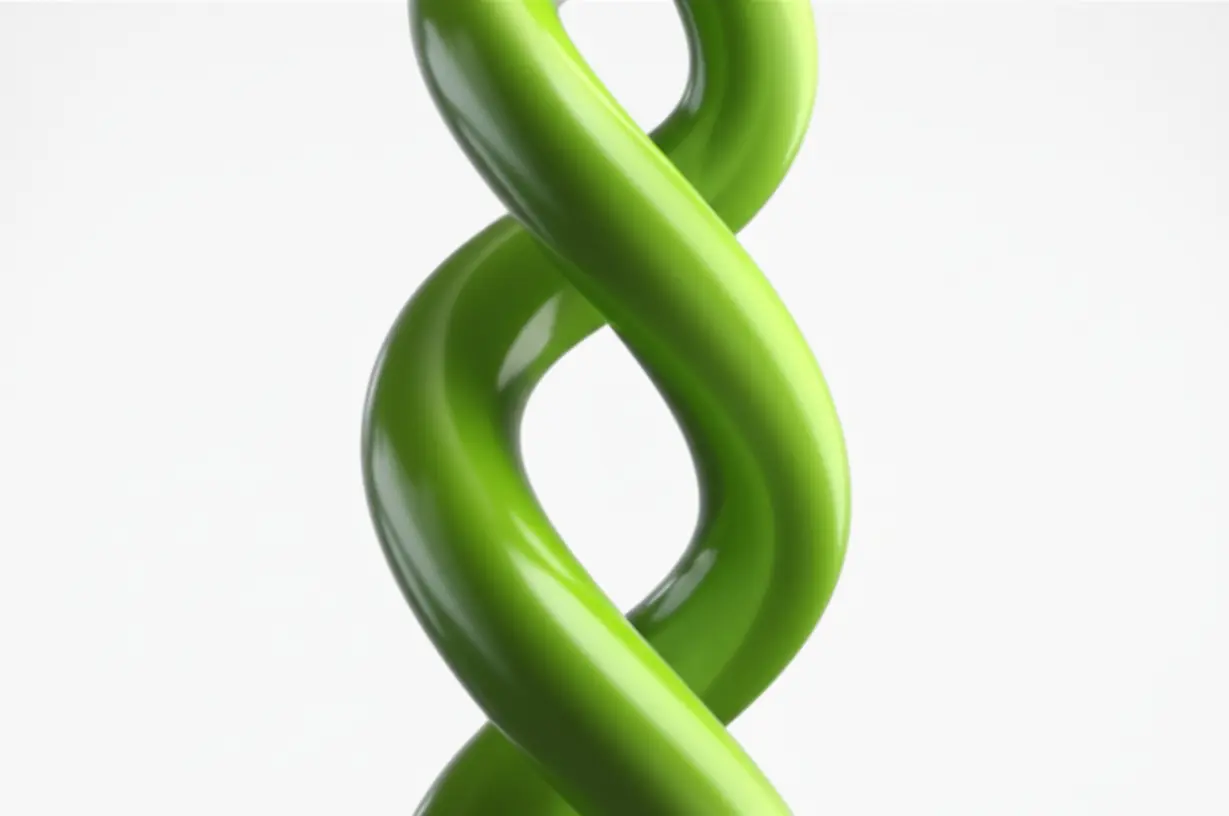 서로-지지하며-함께-자라는-두-개의-식물-모습-귀여운-3D-이미지-(Cute-3D-image-of-two-plants-growing-together,-supporting-each-other)