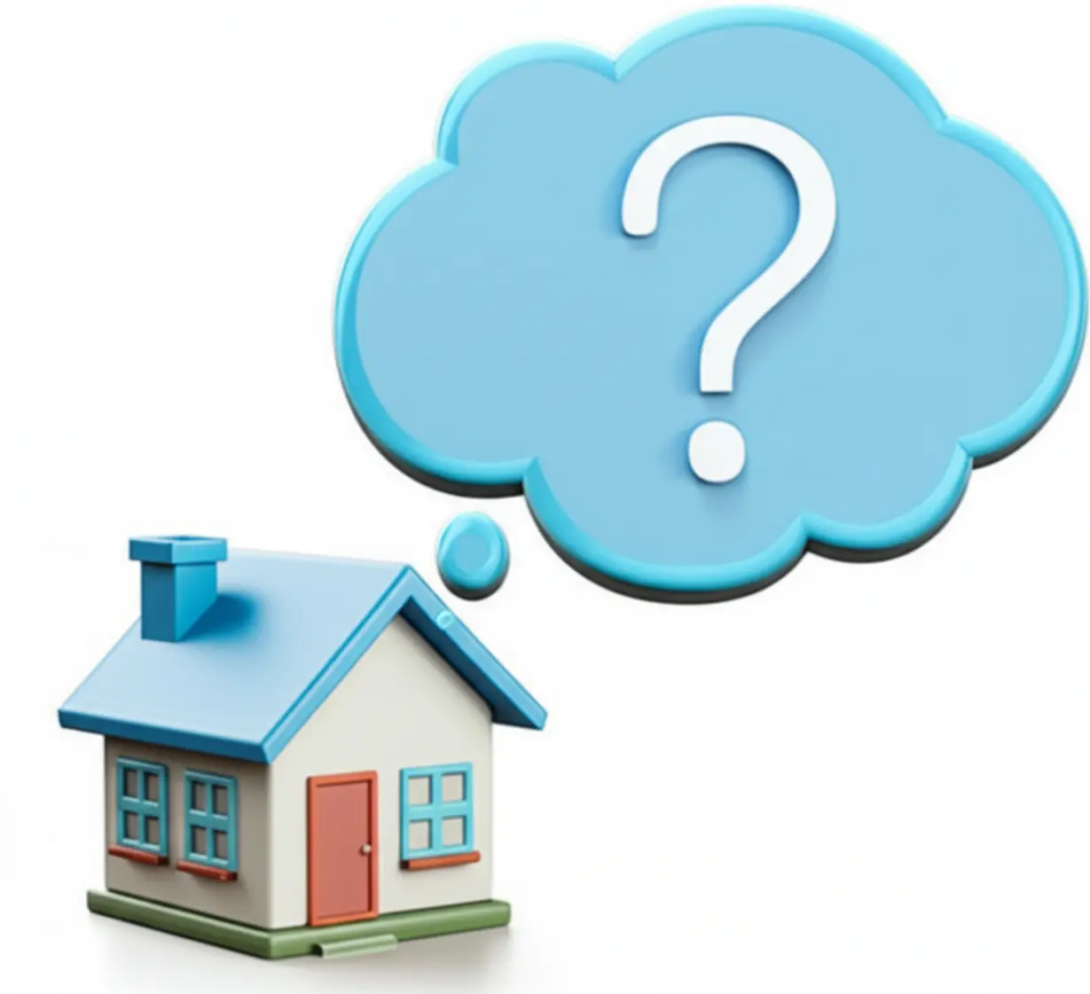 계약갱신청구권-사용-여부를-고민하는-세입자의-마음을-나타내는-귀여운-집-아이콘,-월세-전세-계약-문제-해결의-시작.