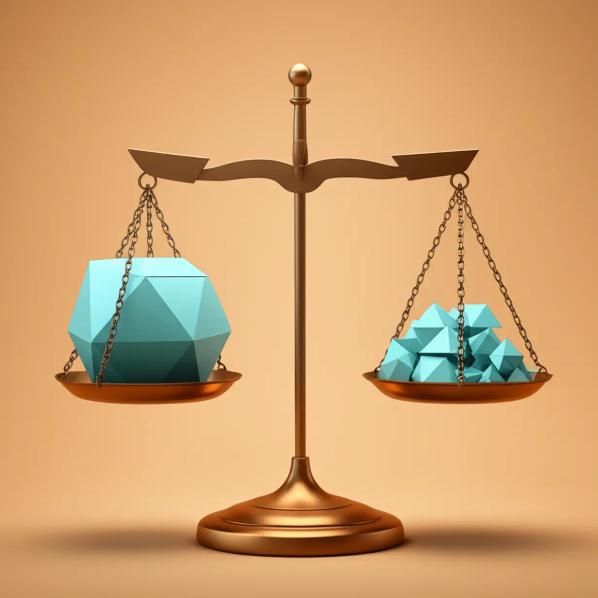 주주총회에서-의결권-행사를-통해-소액주주들이-대주주와-맞서는-힘을-얻게-된-변화를-저울로-표현한-귀여운-3D-그림.