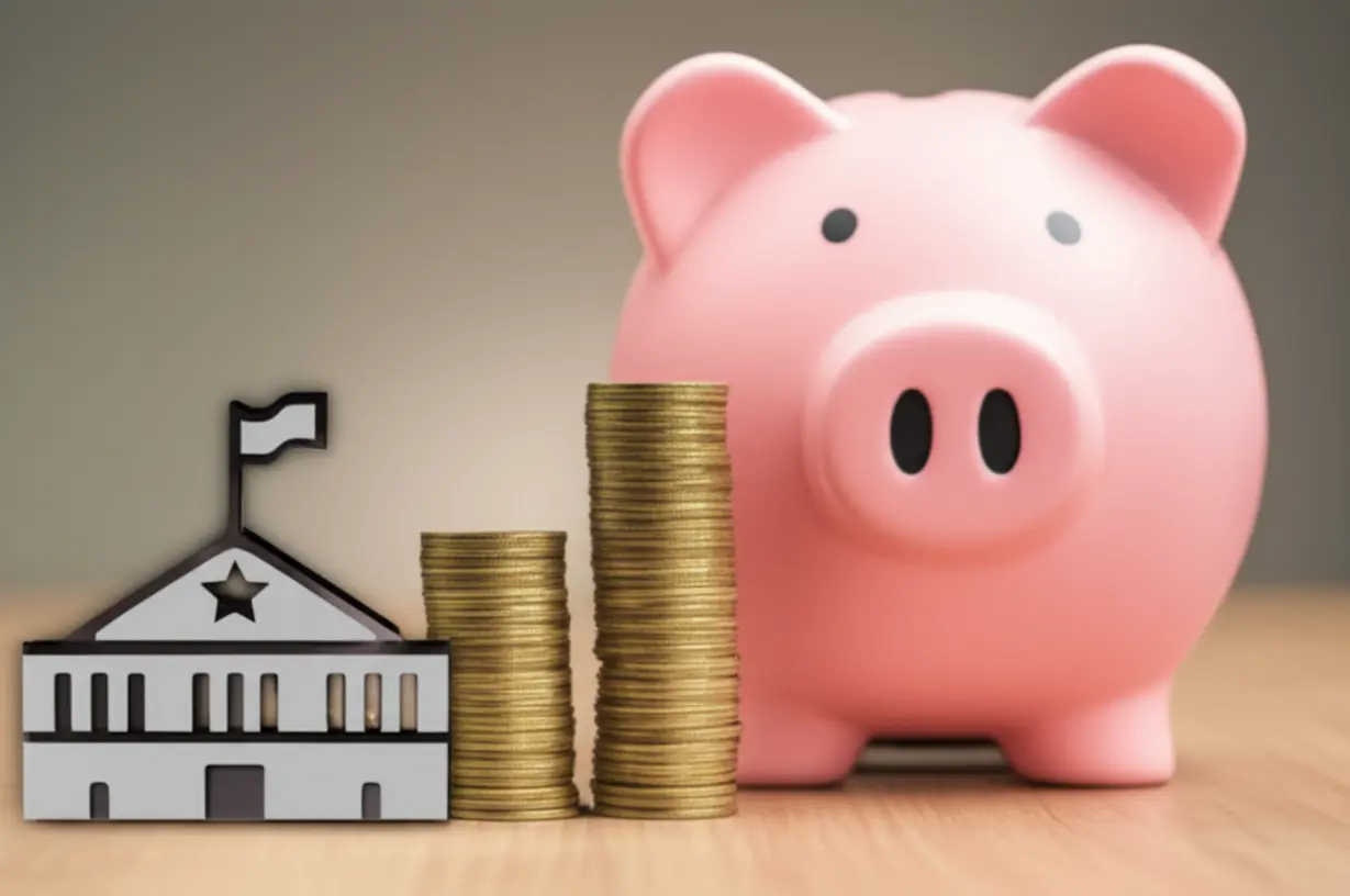 저축하는-희망저축계좌2-통장과-돈이-쌓이는-모습을-보여주는-귀여운-3D-이미지