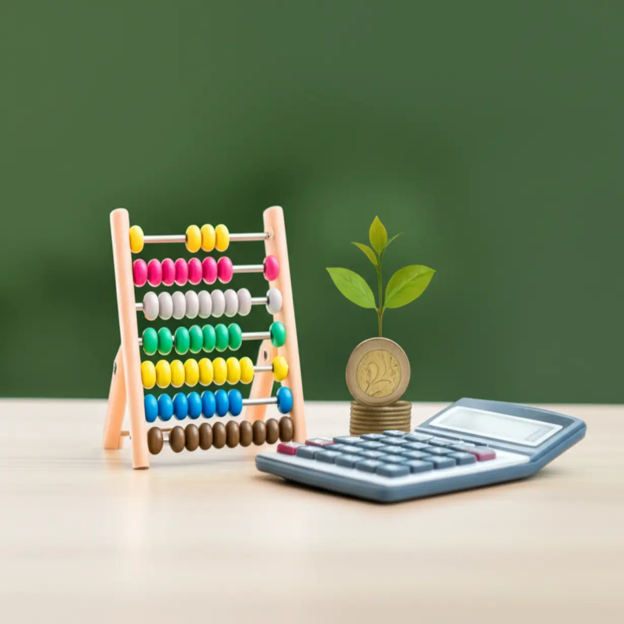 신중하고-현명한-투자-전략을-상징하는-귀여운-3D-주판과-동전-나무-이미지