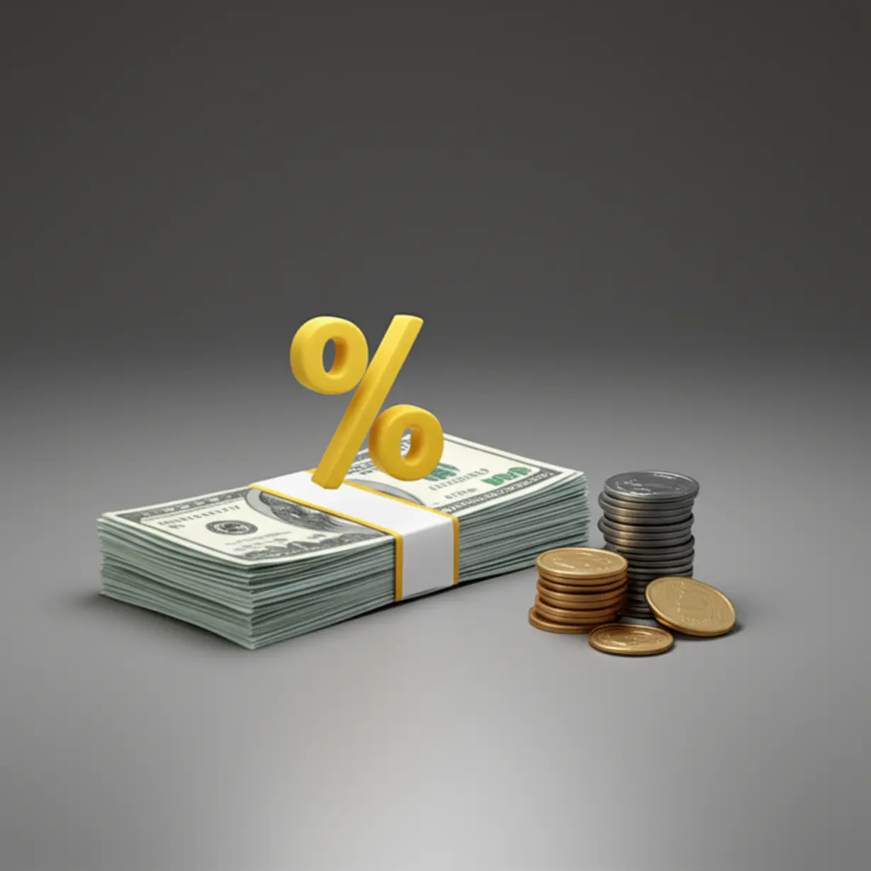 2025년-기초연금-수령액과-감액-기준을-상징하는-귀여운-3D-지폐와-동전-더미-이미지