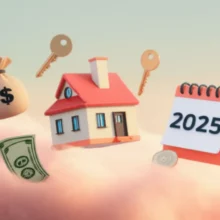 2025년-생계급여-주거급여-지원-확대를-상징하는-귀여운-3D-일러스트.-아기자기한-집,-돈-주머니,-열쇠가-따뜻한-구름-위에-떠-있는-모습.-2025년-복지-혜택,-기초생활수급자격-완화를-나타냄.