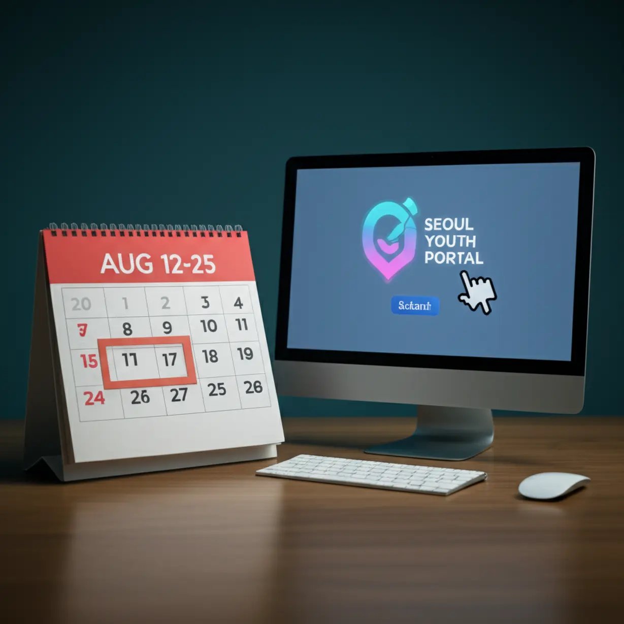 서울-청년-이사비-신청-기간,-달력과-온라인-접수-화면