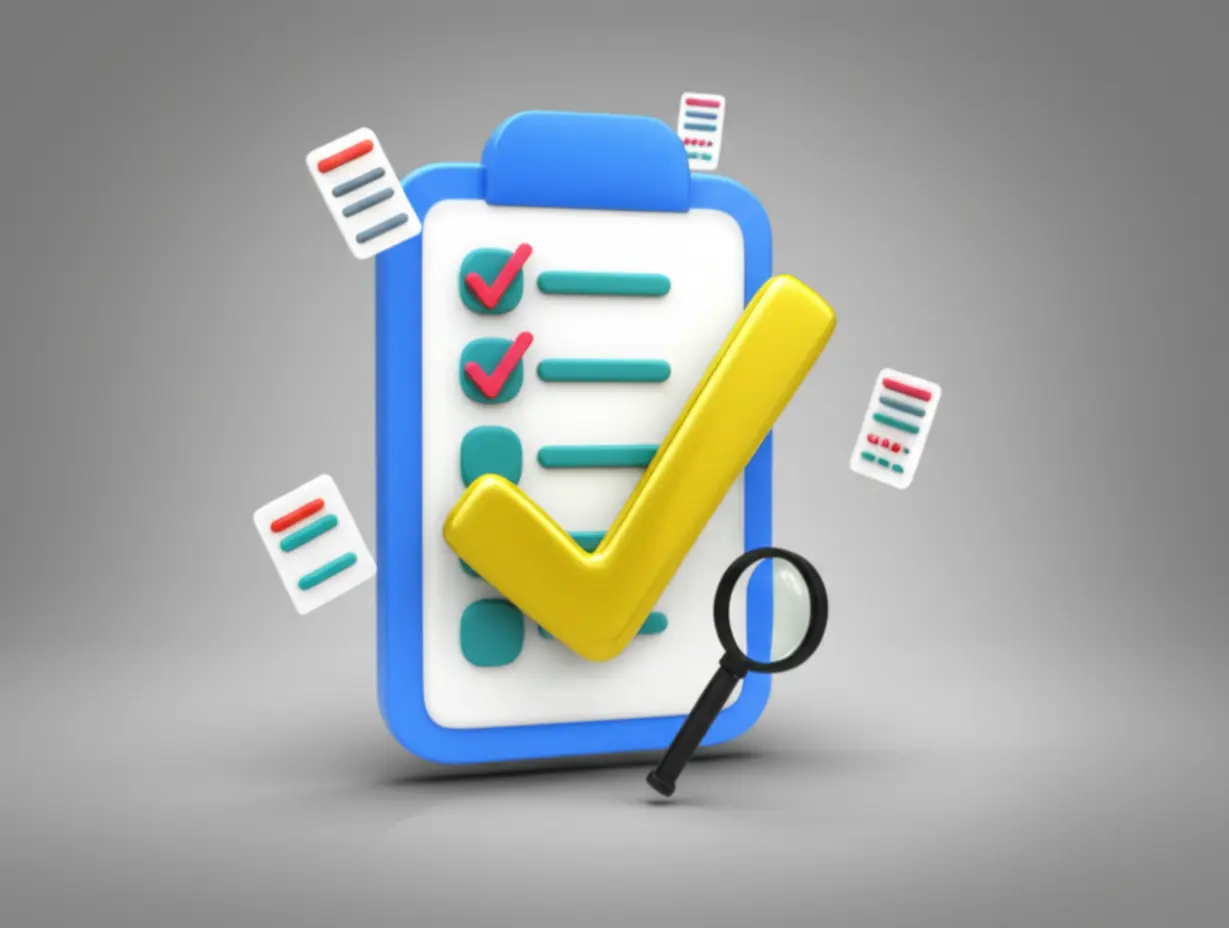 근로장려금-지급-전-확인해야-할-중요한-사항들을-나타내는-체크리스트와-서류-이미지