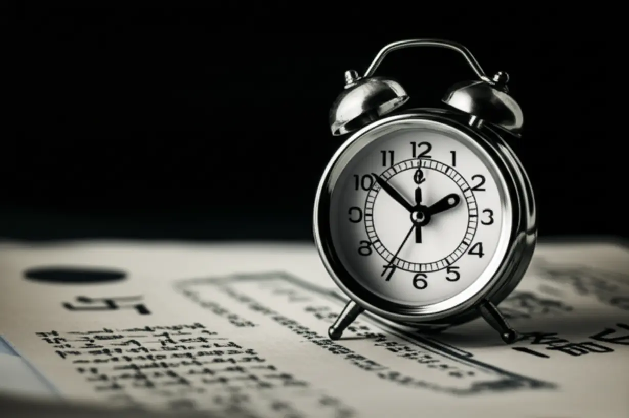 배당기준일과-배당락일의-중요성을-나타내는-귀여운-3D-시계와-주식-증서-이미지.