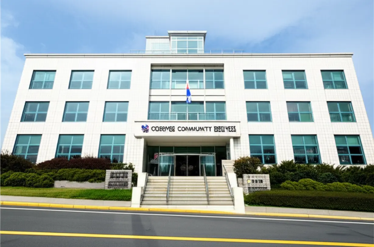 주민등록증-재발급을-위해-방문하는-친근한-모습의-귀여운-3D-주민센터-건물,-신분증-재발급-오프라인-신청을-상징합니다.