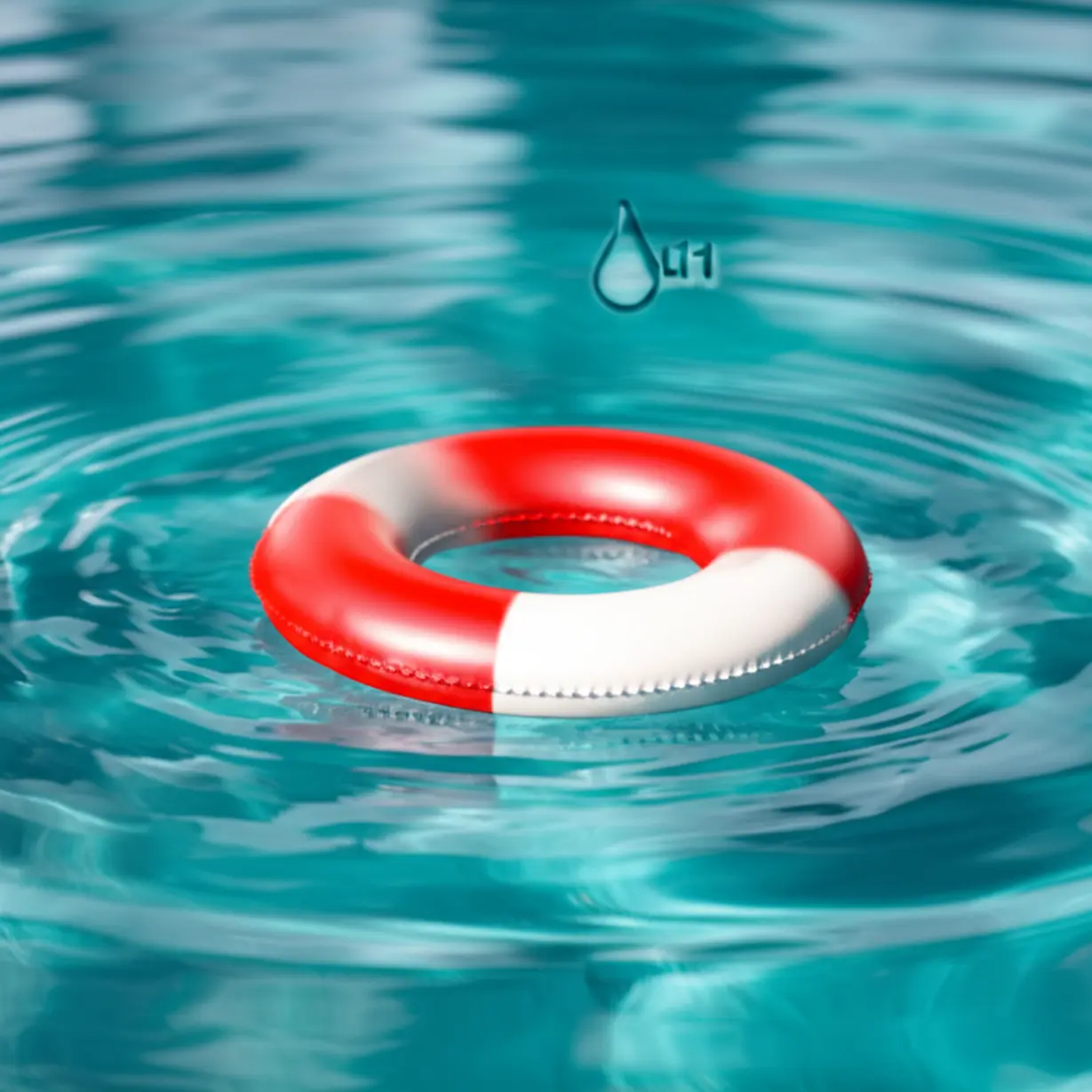 난지-한강공원-물놀이장의-안전을-상징하는-귀여운-구명튜브.-어린아이와-함께-안심하고-즐길-수-있는-서울-물놀이장.