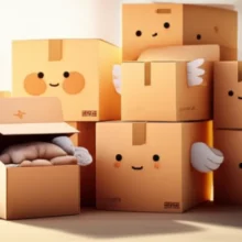 귀여운-택배-상자들이-편안하게-쉬고-있는-모습의-3D-이미지.-2025년-택배-없는-날의-평화로운-휴식을-상징하는-밝은-분위기의-그림.