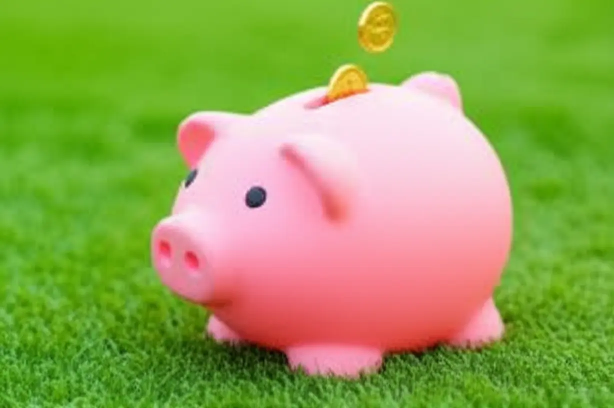 농업인-소득-안정을-상징하는-농장-동물-모양-저금통-3D-이미지,-농사직불금-혜택을-시각화