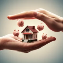 주택-전세-시장-안정과-금융-규제-변화를-상징하는-3D-이미지.-아기자기한-집과-저금통들이-조화롭게-배치되어-있습니다.