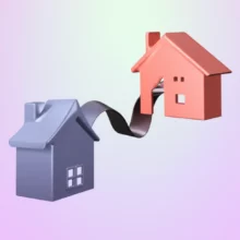 전세권과-임차권의-법적-차이를-보여주는-귀여운-3D-일러스트.-튼튼한-집은-전세권을,-부드러운-리본으로-연결된-집은-임차권을-상징하며-보증금-보호의-중요성을-나타냅니다.