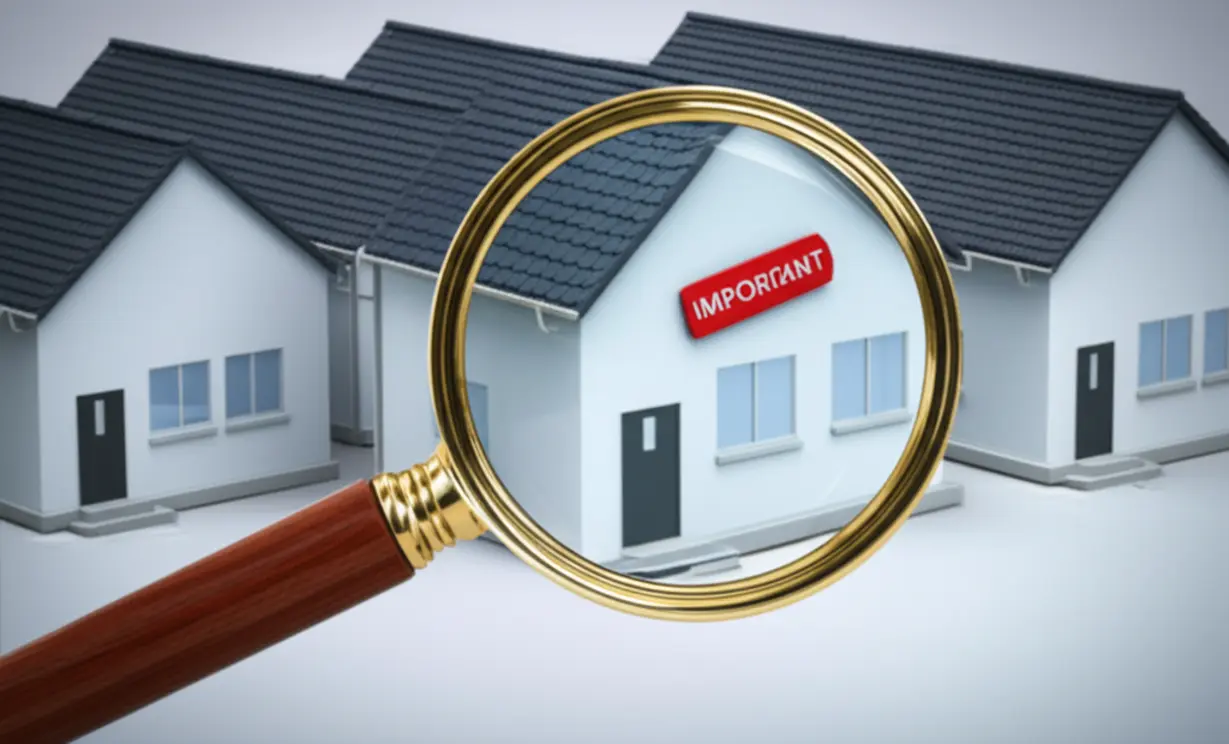 돋보기로-특정-조건의-주택을-자세히-살펴보는-모습의-귀여운-3D-이미지